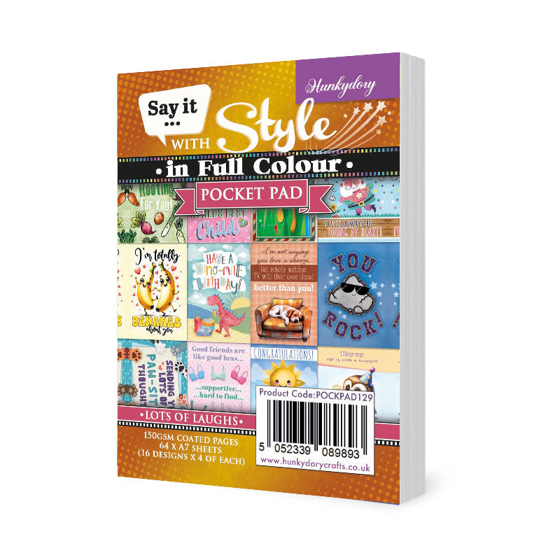 Say it with Style Pocket Pads - Lots of Laughs