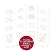 Perfect Verses Foiled Paper Pad - Birthdays