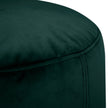 Point Velvet Ottoman & Footrest<br> Indoor Use