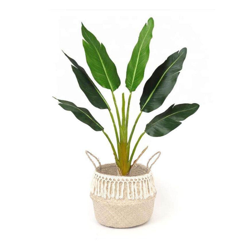 Pokha - Seagrass Basket With Tassel