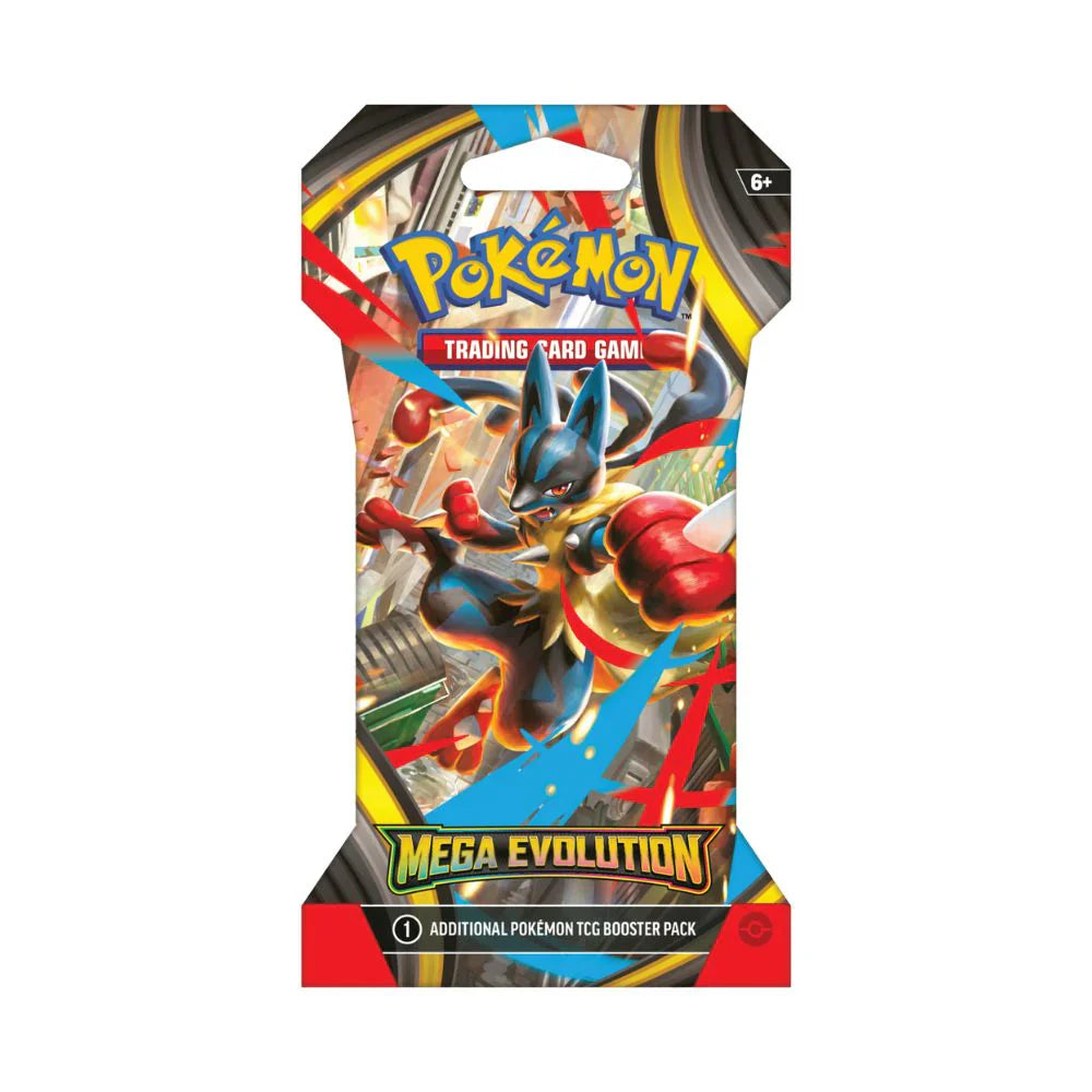 Pokémon TCG - Mega Evolution - Mega Evolution Base - Sleeved Booster Pack