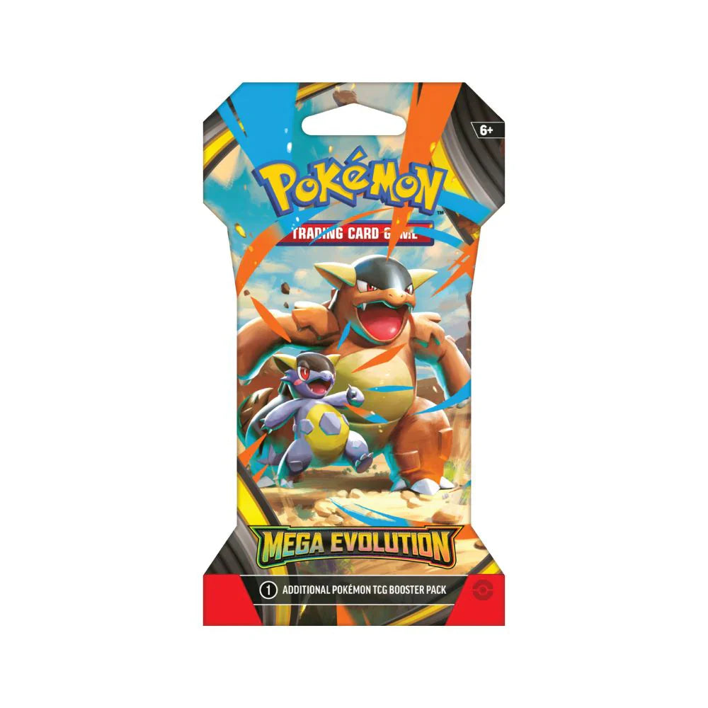 Pokémon TCG - Mega Evolution - Mega Evolution Base - Sleeved Booster Pack