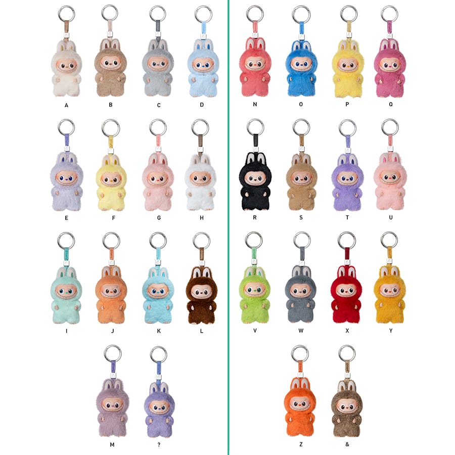 Authentic POP MART Labubu The Monsters Pin for Love Plush A-M (Blind Box)