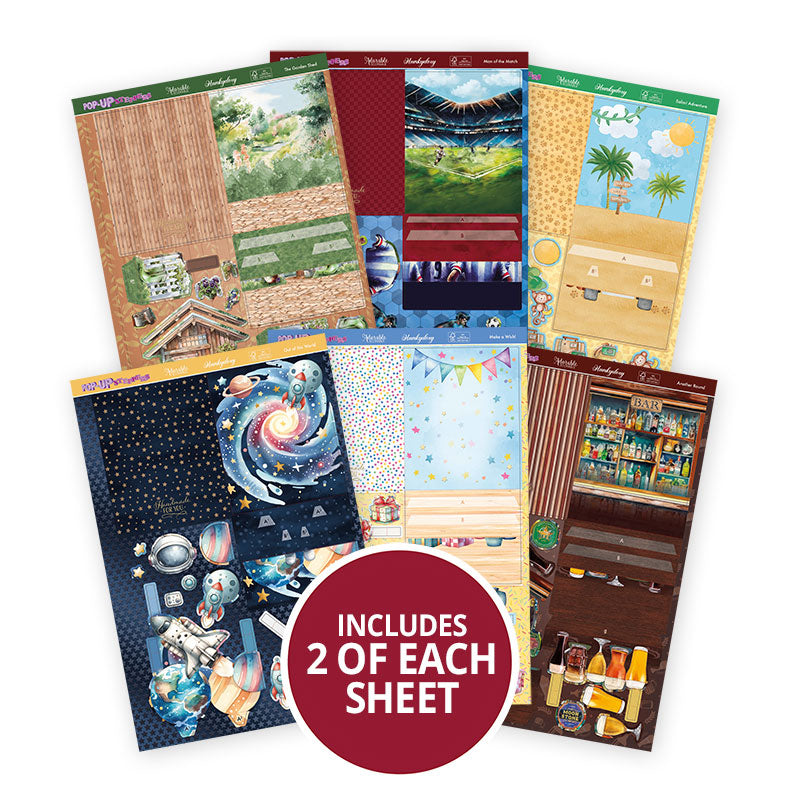 Pop-Up Stepper Cards - Set 2