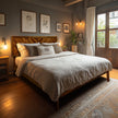 Sierra Deluxe Solid Wood Bed Frame