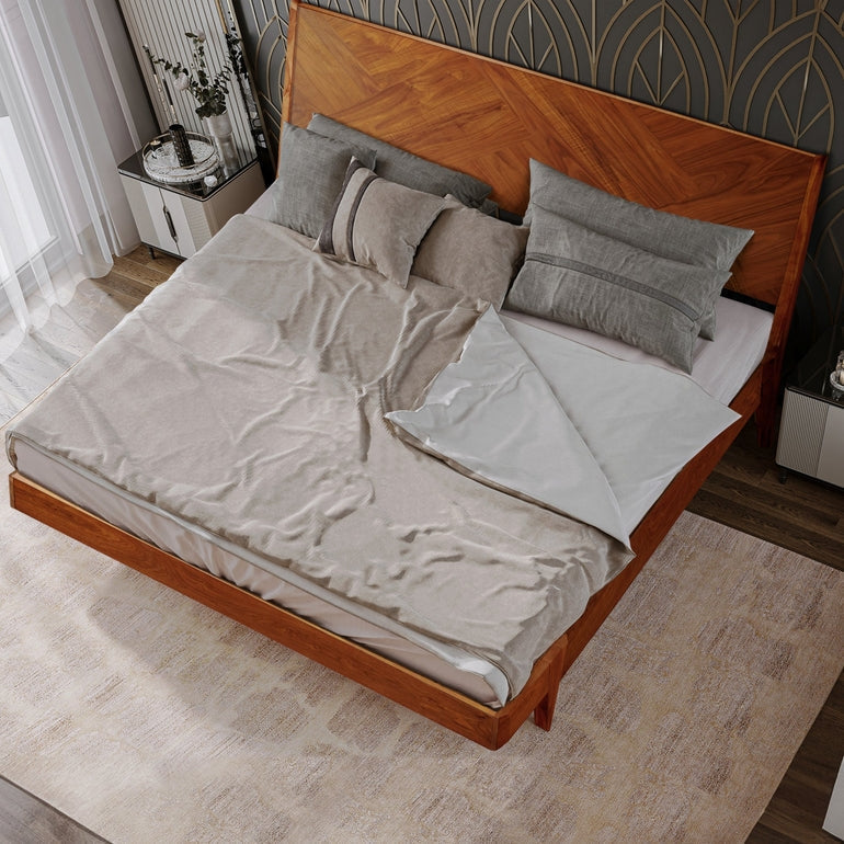 Gazelle Solid Wood Bed Frame