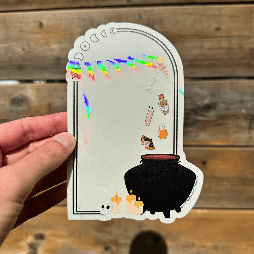 Potion Recipe Suncatcher Sticker