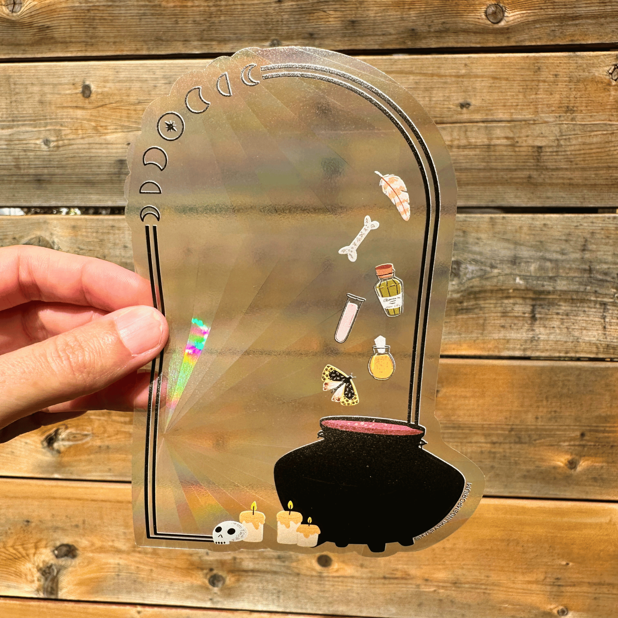 Potion Recipe Suncatcher Sticker
