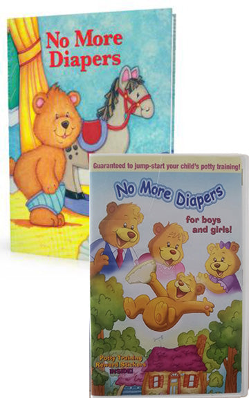 Potty Training Gift Set - Book + DVD