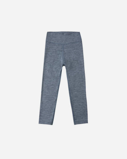 Basic Legging + Tank Set | Heathered Marine | Rylee & Cru