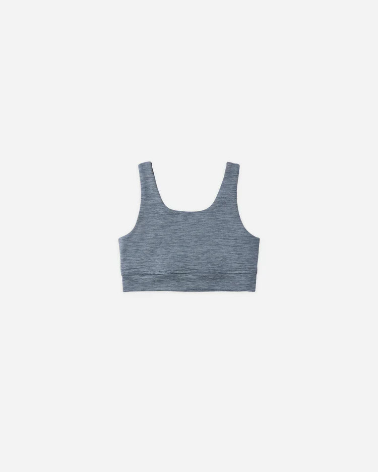 Basic Legging + Tank Set | Heathered Marine | Rylee & Cru