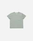 Cove Essential Pocket Tee | Heathered Sea Green | Rylee & Cru