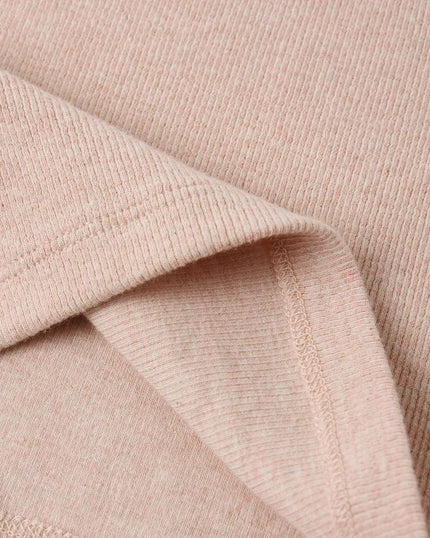 Ribbed Tank Set | Shell, Heathered  Blush | Rylee & Cru