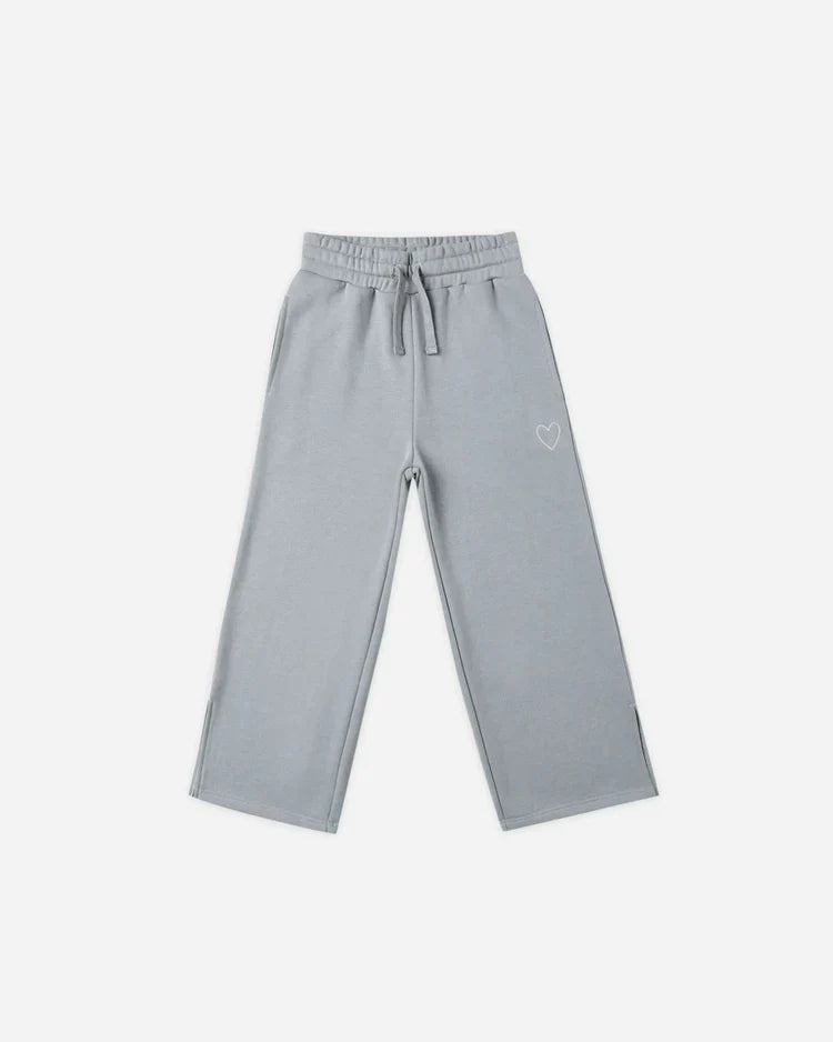 Hailey Sweatpant | Dusty Blue | Rylee & Cru