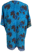 PRC5940 Avatar Pure Silk Kimono-Sleeved Jacket with Belt