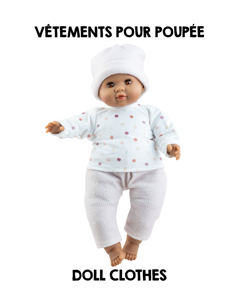 Clothes for Los Manus dolls - Polka dot sweater - Paola Reina