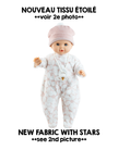 Alex & Sonia doll - Sonia with pajamas with stars and hat - Paola Reina