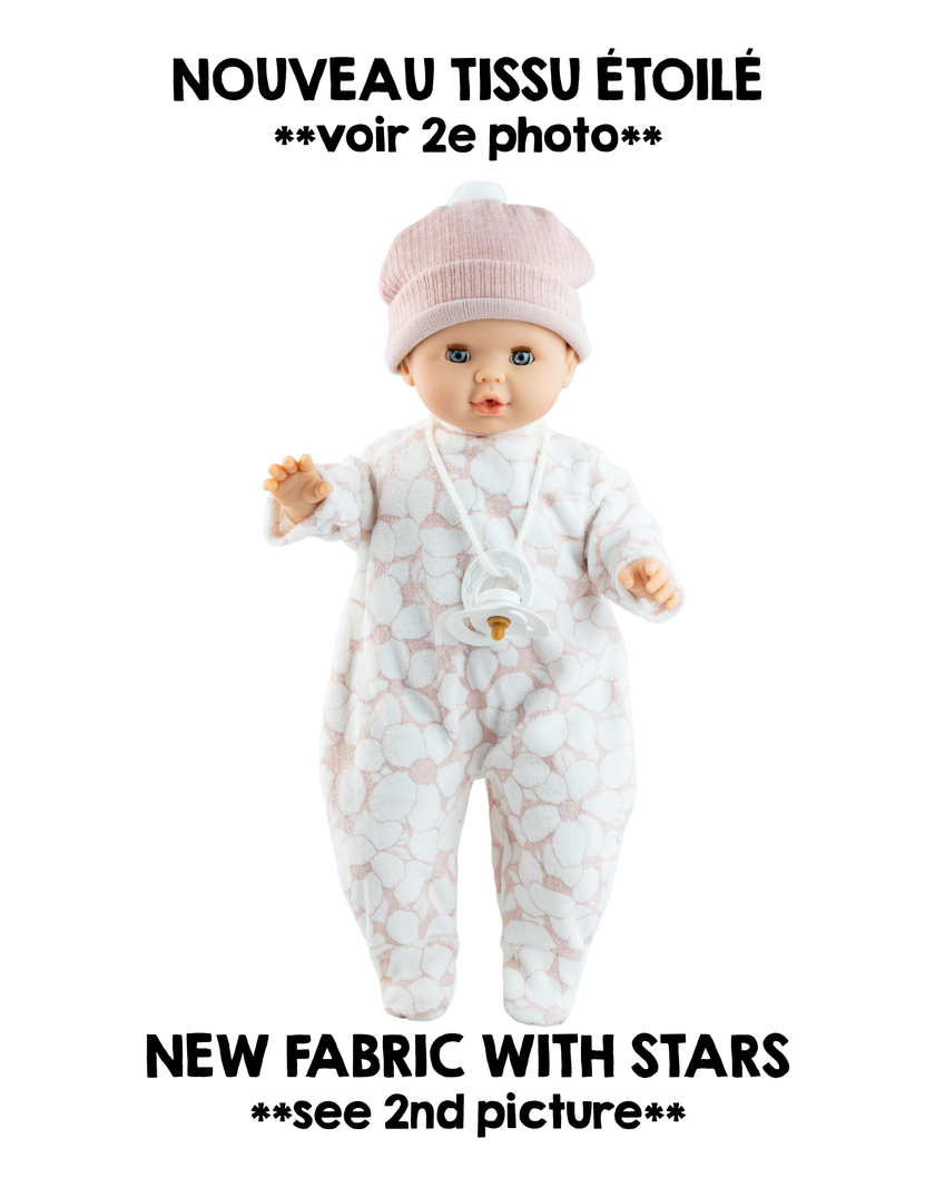 Alex & Sonia doll - Sonia with pajamas with stars and hat - Paola Reina