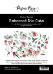 Winter Blooms Embossed Die Cuts 31401