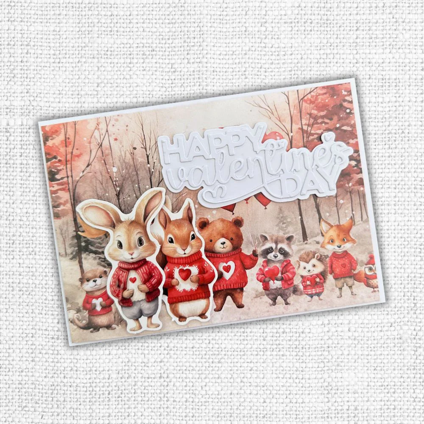 Happy Valentine's Day Metal Cutting Die 31581