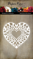 Romeo Layered Heart Metal Cutting Die 31608