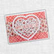 Juliet Scalloped Heart Frame Metal Cutting Die 31611