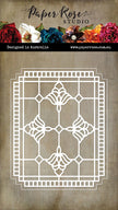 Alora Stained Glass Background Metal Die 31614