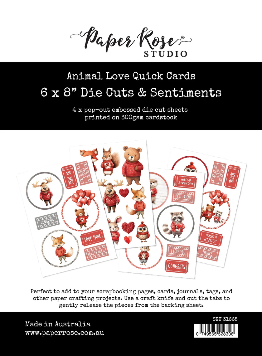 Animal Love 6x8