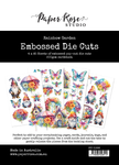 Rainbow Garden Embossed Die Cuts 31698