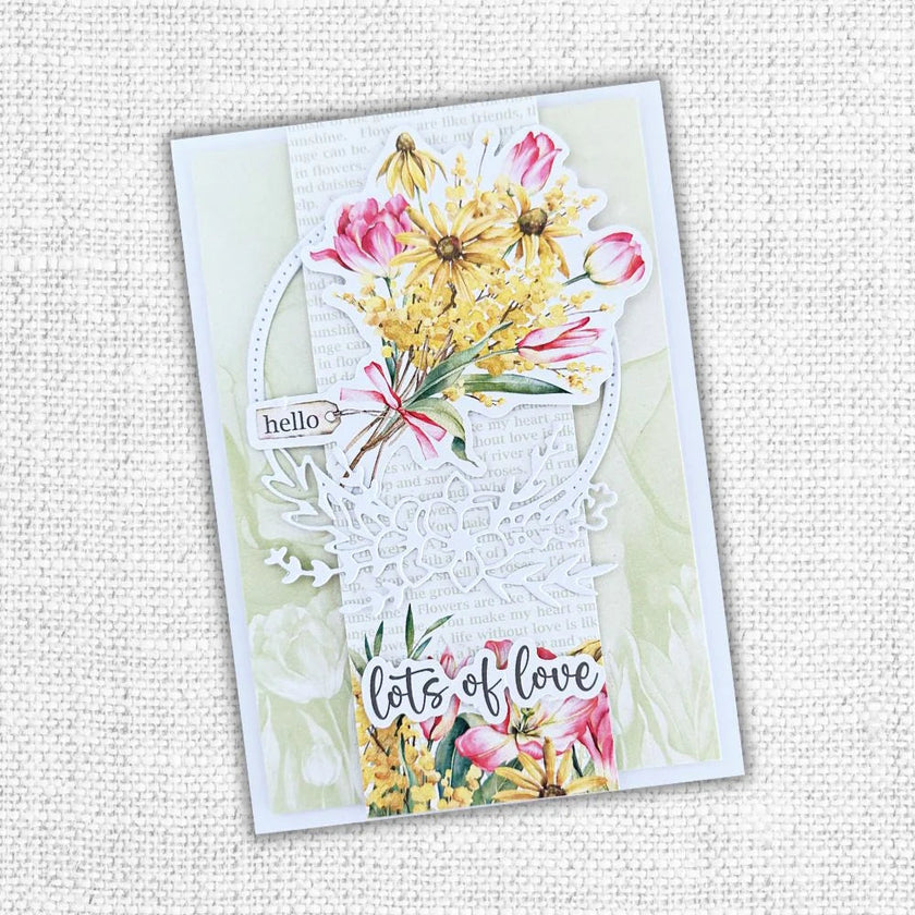 Bryony Floral Wreath Metal Die 31941