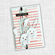 Bunny With Bow Metal Die 31944