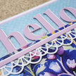 Hello Border Word Metal Die 31959