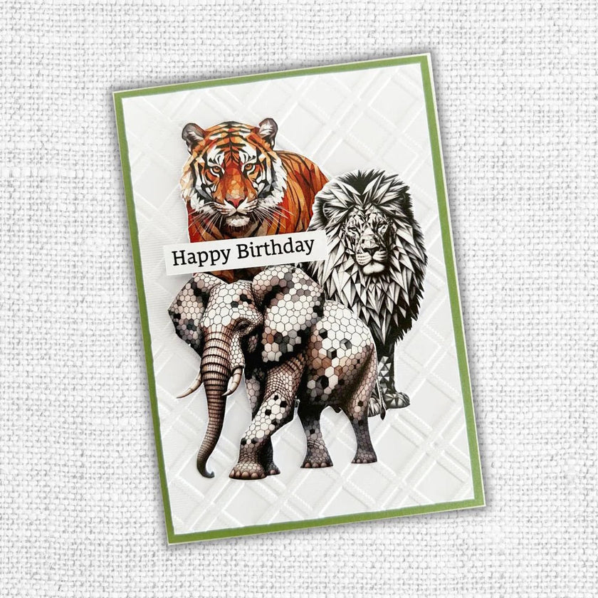 Ben's Plaid 3D Embossing Folder 32157