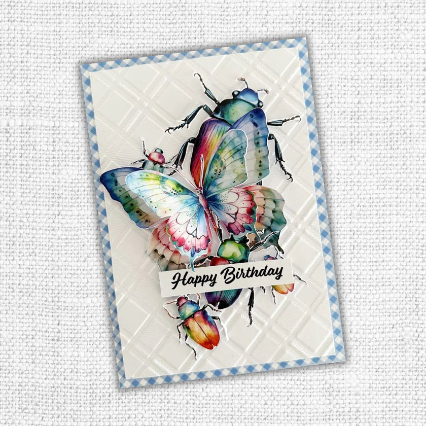 Ben's Plaid 3D Embossing Folder 32157
