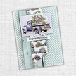 Lavender & Roses Ephemera Embossed Die Cuts 32193