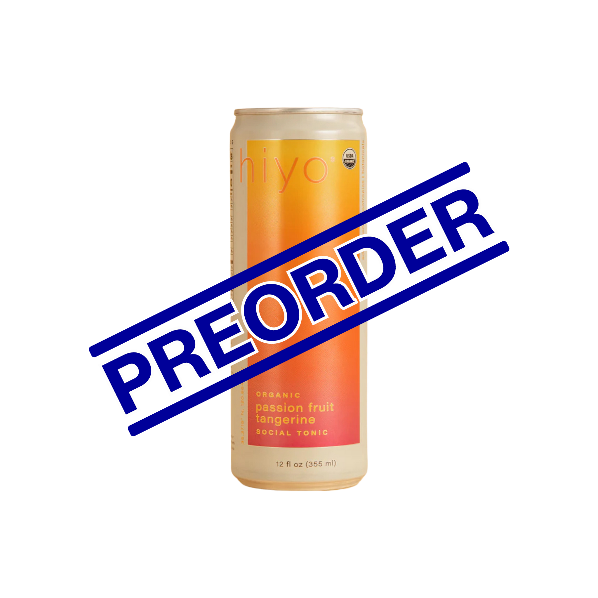 Hiyo - Passion Fruit Tangerine Seltzer