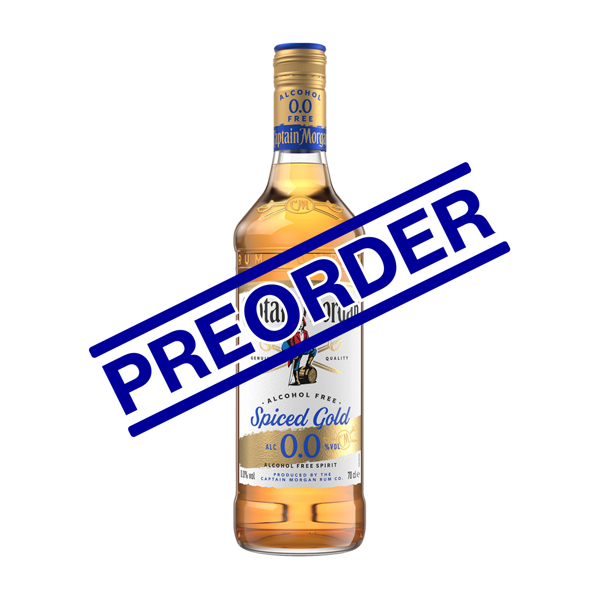 Captain Morgan - Spiced Gold 0.0