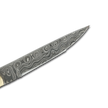 AKARI Skinner Knife 3.5 inch with Stag Horn Handle and Original Leather Sheath
