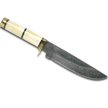Couteau Haruto Bowie - Manche en os de chameau, lame de 7,5 pouces avec étui en cuir original.