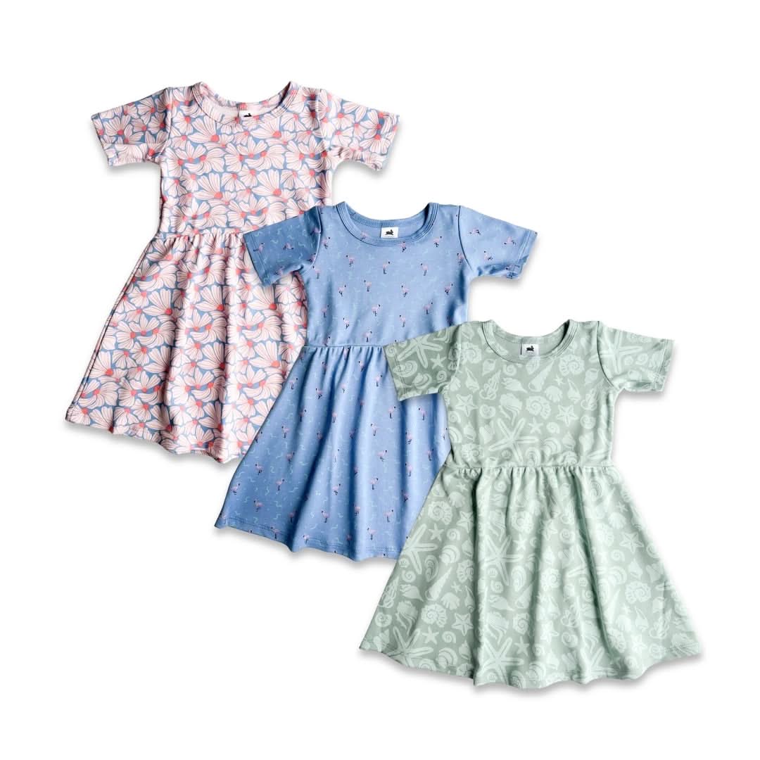 Baby/Kids' Bamboo Daphne Dress | Saltwater Floral
