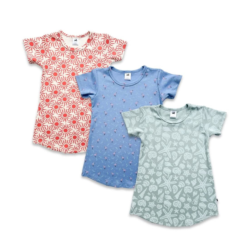 Kids' Bamboo Bamboo Winslow Dress | Flamingo Fête