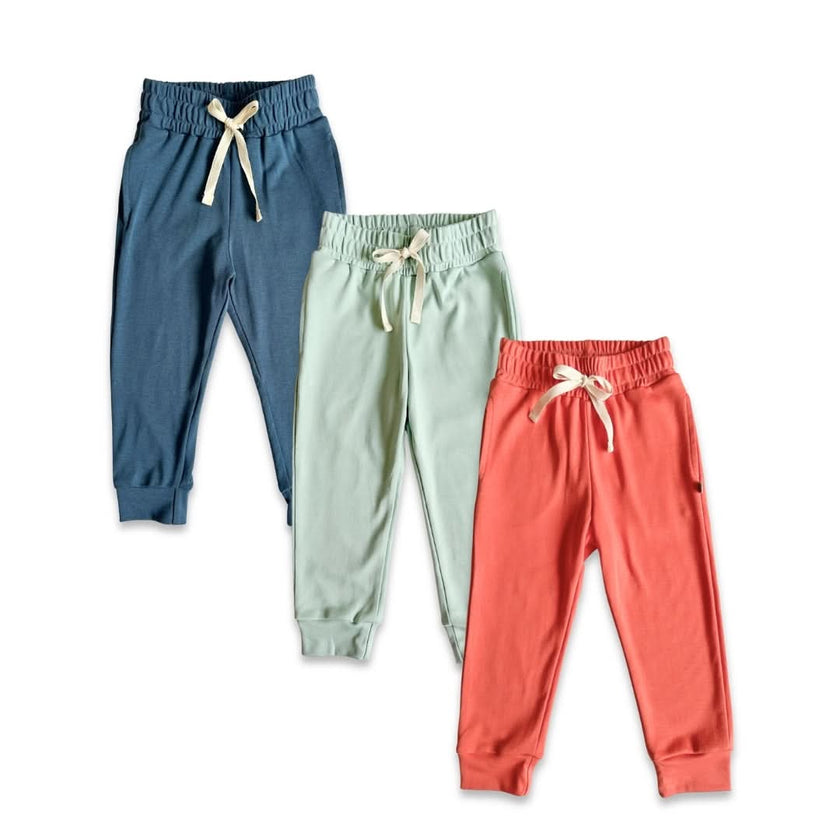 Kids Bamboo Lightweight Joggers | Navy
