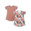 Kids’ Bamboo Winslow Dress | Terracotta Rib