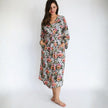 Ladies’ Bamboo Robe | Palm Fronds