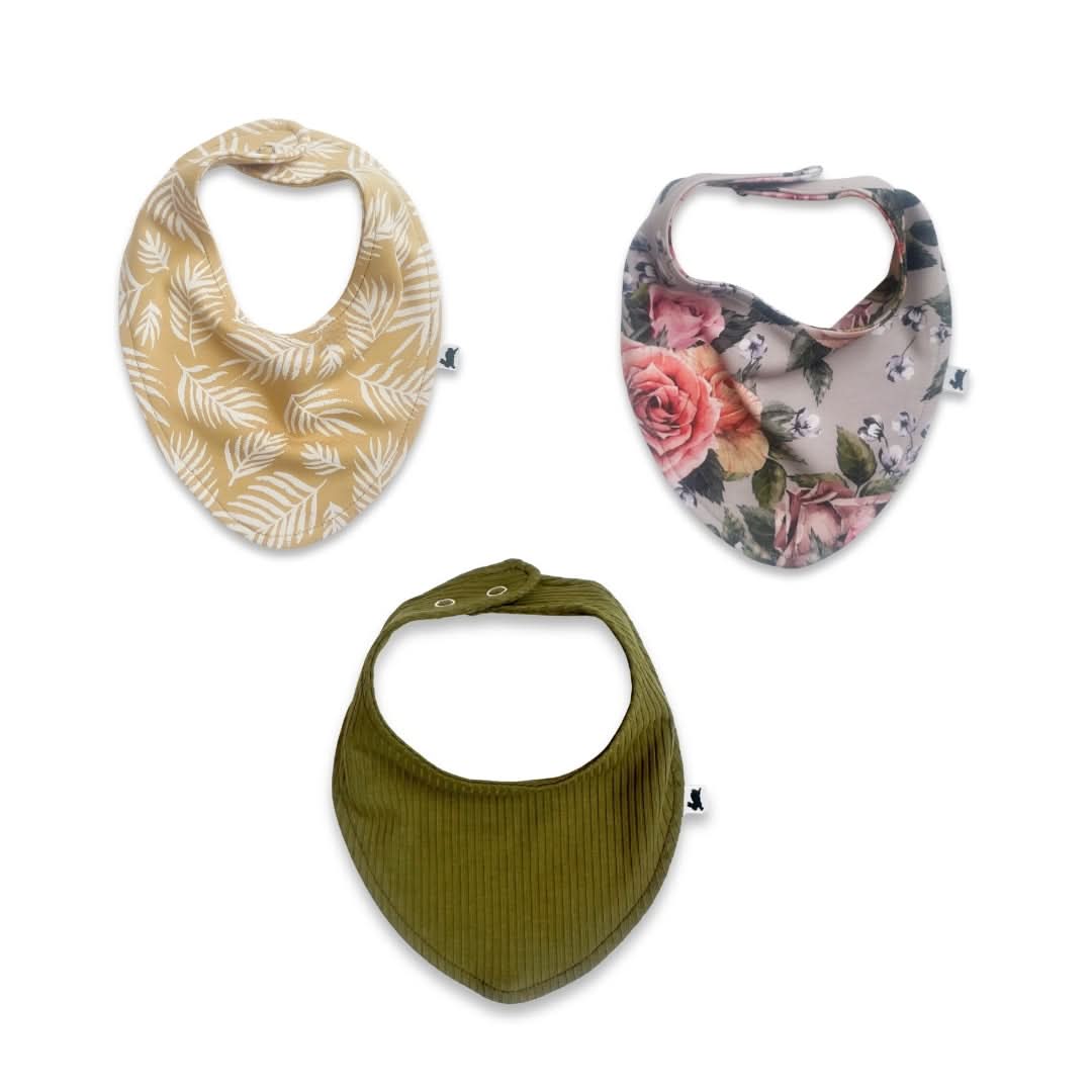 Bamboo Baby Bib | Antique Floral