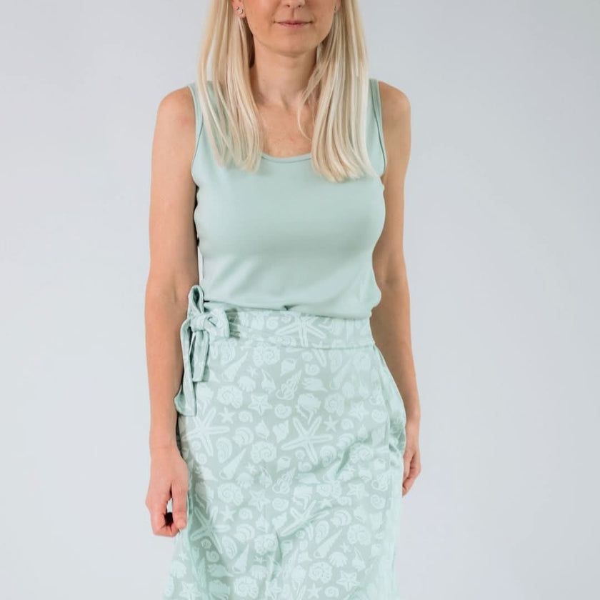 Ladies' Bamboo Classic Tank | Seaglass
