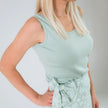Ladies' Bamboo Classic Tank | Seaglass