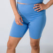Ladies'Bamboo Bike Shorts | Tidal Blue