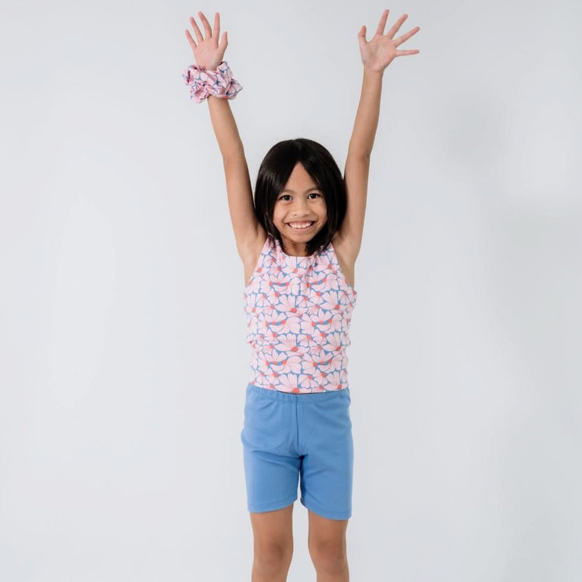 Kids' Bamboo Bike Shorts | Flamingo Fête