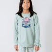 Youth Bamboo Graphic Raglan Pullover | 